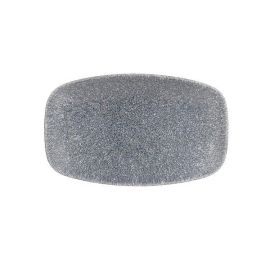 Блюдо прямоугольное 20х12,1см, без борта, цвет RAKU TOPAZ BLUE, STUDIO PRINTS RKTBXO71 купить в Е.Маркет