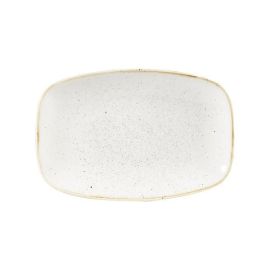 Блюдо прямоугольное CHEFS 23,7х15,7см, без борта, STONECAST, цвет BARLEY WHITE SWHSOBL21 купить в Е.Маркет