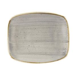 Блюдо прямоугольное CHEFS 23,7х15,7см, без борта, STONECAST, цвет PEPPERCORN GREY SPGSOBL21 купить в Е.Маркет