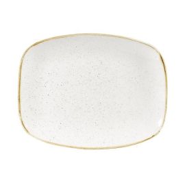 Блюдо прямоугольное CHEFS 26,1х20,2см, без борта, STONECAST, цвет BARLEY WHITE SWHSOBL31 купить в Е.Маркет
