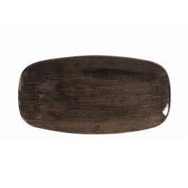 Блюдо прямоугольное CHEFS 29,8х15,3см, без борта, STONECAST PATINA, цвет IRON BLACK PAIBXO111 купить в Е.Маркет