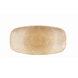 Блюдо прямоугольное CHEFS 29,8х15,3см, без борта, цвет RAKU GARNET ORANGE, STUDIO PRINTS RKGOXO111 купить в Е.Маркет