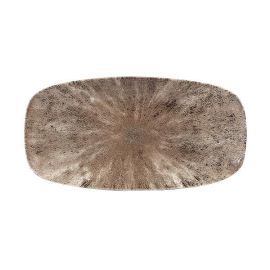 Блюдо прямоугольное CHEFS 29,8х15,3см, без борта, цвет STONE ZIRCON BROWN, STUDIO PRINTS STZBXO111 купить в Е.Маркет