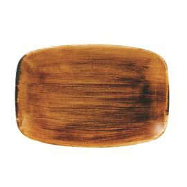 Блюдо прямоугольное CHEFS 30х19,9см, без борта, STONECAST PATINA, цвет VINTAGE COPPER PAVCOBL41 купить в Е.Маркет