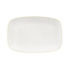 Блюдо прямоугольное CHEFS 30х19,9см, без борта, STONECAST, цвет BARLEY WHITE SWHSOBL41 купить в Е.Маркет