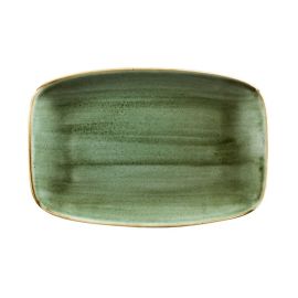Блюдо прямоугольное CHEFS 30х19,9см, без борта, STONECAST, цвет SAMPHIRE GREEN SSGSOBL41 купить в Е.Маркет