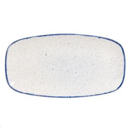 Блюдо прямоугольное CHEFS 35,5х18,9см, без борта, STONECAST HINTS, цвет INDIGO BLUE SHBIXO141 купить в Е.Маркет
