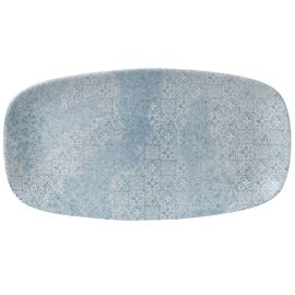 Блюдо прямоугольное CHEFS 35,5х18,9см, без борта, VINTAGE PRINTS MED TILES, цвет AQUAMARINE MTAQXO14 купить в Е.Маркет