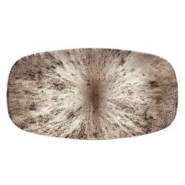 Блюдо прямоугольное CHEFS 35,5х18,9см, без борта, цвет STONE ZIRCON BROWN, STUDIO PRINTS STZBXO141 купить в Е.Маркет