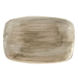 Блюдо прямоугольное CHEFS 35,5х24,5см, без борта, STONECAST PATINA, цвет ANTIQUE TAUPE PAATXP141 купить в Е.Маркет