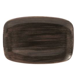 Блюдо прямоугольное CHEFS 35,5х24,5см, без борта, STONECAST PATINA, цвет IRON BLACK PAIBXP141 купить в Е.Маркет