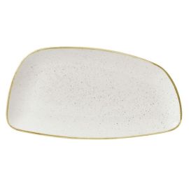 Блюдо сервировочное CHEFS GEO 35х18,5см, без борта, STONECAST, цвет BARLEY WHITE SWHSGE351 купить в Е.Маркет