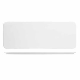 Блюдо сервировочное прямоугольное 37,6х14см, цвет WHITE, BUFFET WOOD APRRST1 купить в Е.Маркет