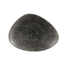 Блюдо треугольное CHEFS 20х15см, без борта, цвет RAKU QUARTZ BLACK, STUDIO PRINTS RKBQTC201 купить в Е.Маркет