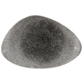Блюдо треугольное CHEFS 30х20см, без борта, цвет RAKU QUARTZ BLACK, STUDIO PRINTS RKBQTC301 купить в Е.Маркет