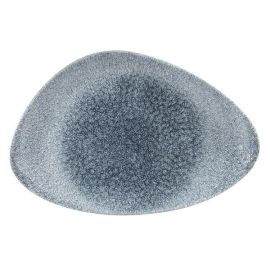 Блюдо треугольное CHEFS 30х20см, без борта, цвет RAKU TOPAZ BLUE, STUDIO PRINTS RKTBTC301 купить в Е.Маркет