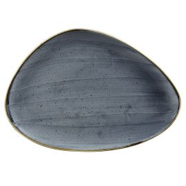 Блюдо треугольное CHEFS 35,6х25см, без борта, STONECAST, цвет BLUEBERRY SBBSTC361 купить в Е.Маркет