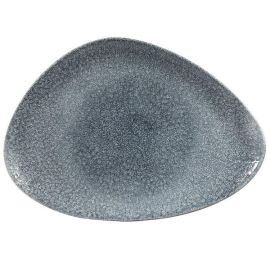 Блюдо треугольное CHEFS 35,6х25см, без борта, цвет RAKU TOPAZ BLUE, STUDIO PRINTS RKTBTC361 купить в Е.Маркет