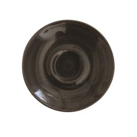 Блюдце 11,8см MONOCHROME, цвет IRON BLACK MOIBESS1 купить в Е.Маркет