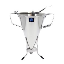 Воронка-дозатор 3,3л "KWIK MAX", с подставкой, нерж.сталь 3354.52 купить в Е.Маркет