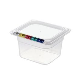 Гастроемкость п/п 1/6 H 100мм, прозрачная 422102001 купить в Е.Маркет