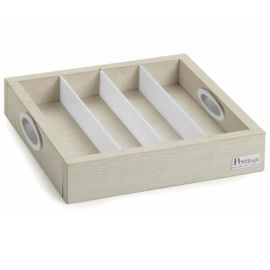 Диспенсер 30х30см H6см, для пакетированных продуктов или столовых приборов, дерево 51604600 купить в Е.Маркет