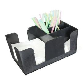 Диспенсер для салфеток и трубочек 24х14,5см H10см, серия JIWINS JW-BC-BL купить в Е.Маркет