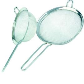 Дуршлаг сетчатый D18см, с ручкой, нерж.сталь SRS18 купить в Е.Маркет