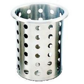Емкость для столовых приборов D9,5см H13см,  перфорированная, нерж.сталь FC3 купить в Е.Маркет
