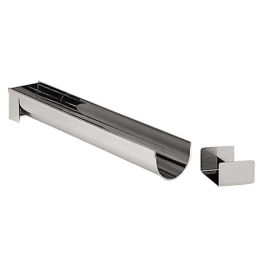 Желоб д/полена "полусфера" разборный 50х8см H6,5см, нерж.сталь 3206.80 купить в Е.Маркет