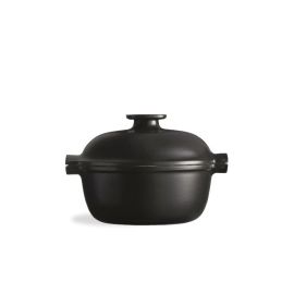 Кастрюля керамическая 2,0л D22,5см, серия DELIGHT, цвет темно-серый 662077 купить в Е.Маркет