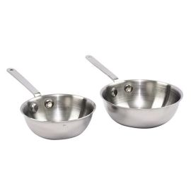 Кокотница 0,095л, D8,5см H2,5см, нерж.сталь WOK08 купить в Е.Маркет