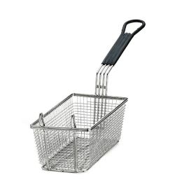 Корзина для фритюрницы 57х13,5см H10см, никелированная, ручка черная 426 купить в Е.Маркет