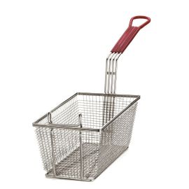 Корзина для фритюрницы 61,5х14,5см H34,5см, нерж.сталь, ручка красная 431 купить в Е.Маркет