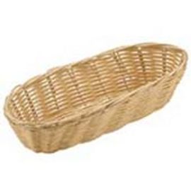 Корзина для хлеба овальная узкая 23х10см, полиротанг 42946-23 купить в Е.Маркет