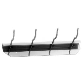 Кронштейн для инвентаря с 4-мя крюками, нерж.сталь 12/4LC купить в Е.Маркет