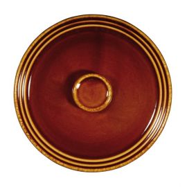 Крышка D15см, керамика, RUSTICS SIMMER, цвет BROWN ZCAGLD11 купить в Е.Маркет