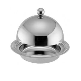 Масленка с крышкой D12,5см H8,7см, нерж.сталь 50933111 купить в Е.Маркет