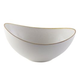 Миска "MOONSTONE" 4,5л 35,5х25см H18см, меламин, BUFFET STONECAST MELAMINE, цвет BARLEY WHITE ZPLSTM купить в Е.Маркет