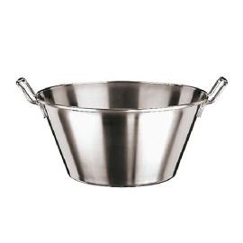 Миска коническая 24,5л D45см H22,5см, с ручками, нерж.сталь 11955-45 купить в Е.Маркет