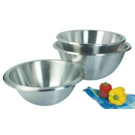 Миска полусферическая 11,2л D35см, без ручек, нерж.сталь BW35 купить в Е.Маркет