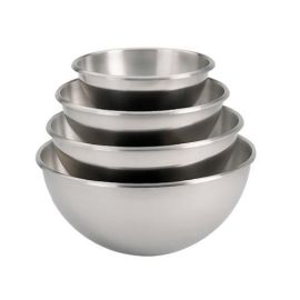 Миска полусферическая 2,1л D20см, без ручек, нерж.сталь 3372.20 купить в Е.Маркет