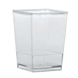 Набор емкостей для десерта 120мл 50х50мм H70мм, 100шт., пластик, цвет прозрачный PMOCU002 купить в Е.Маркет