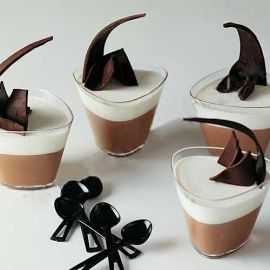 Набор емкостей для десерта 175мл D85мм H65мм, 100шт., пластик, цвет прозрачный PMO07.00 купить в Е.Маркет