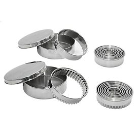 Набор резаков "круг рифленый" 9шт, D 3-11см, S/S 3324.00N купить в Е.Маркет