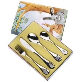 Набор столовых приборов детский, 4 предмета, ARCA DI NOE 105000B6 купить в Е.Маркет
