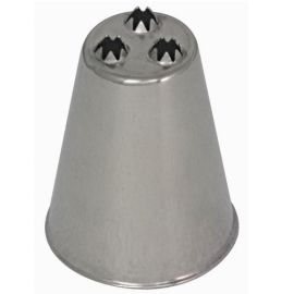 Насадка "3 отверстия" D20мм H42мм, нерж.сталь BX1820 купить в Е.Маркет