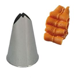 Насадка "листок" 16мм H40мм, нерж.сталь BX1123 купить в Е.Маркет