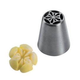 Насадка "цветок" D25мм H42мм, нерж.сталь BX0016 купить в Е.Маркет