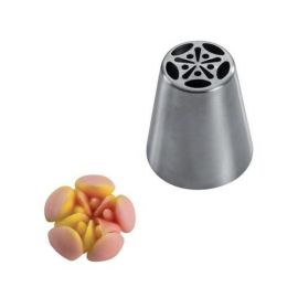 Насадка "цветок" D25мм H42мм, нерж.сталь BX0023 купить в Е.Маркет